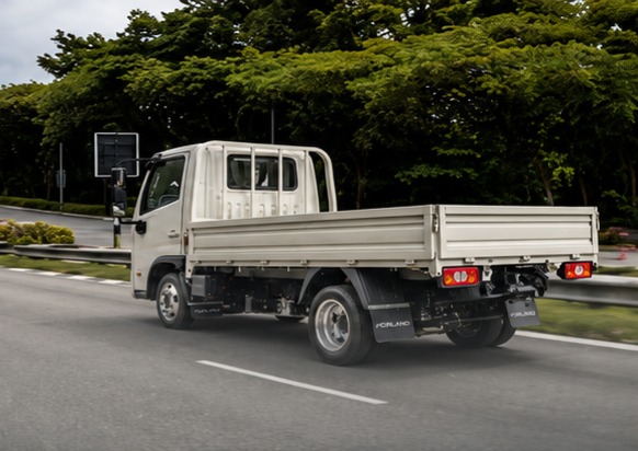 Forland S1 EV truck rear dual wheel